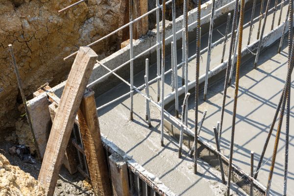 Concrete Footing Pouring in San Clemente