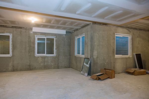 Basement Concrete Installation in San Clemente