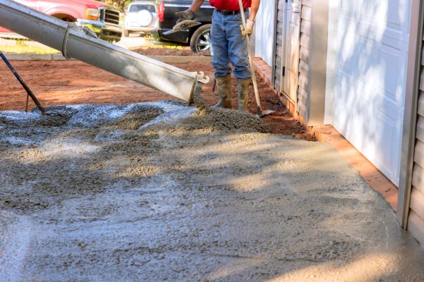 Cement Driveway Pouring in San Clemente