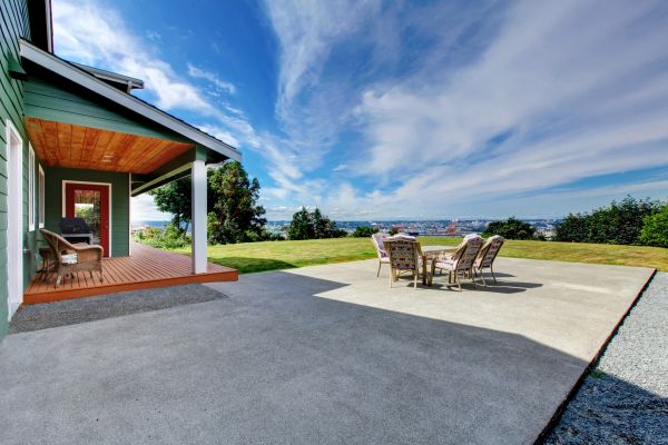 Backyard Concrete Paving in San Clemente