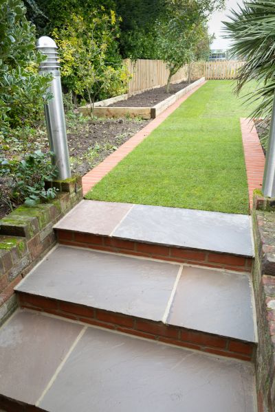 Backyard Steps Installation in San Clemente