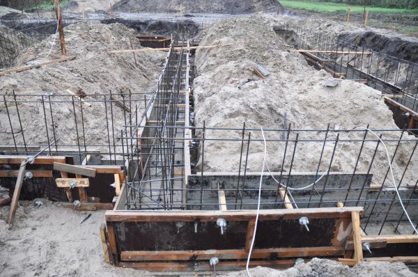 House Footing Construction in San Clemente
