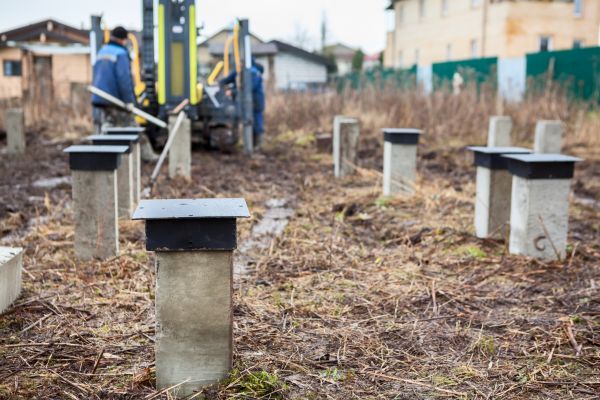 Concrete Piling Installation in San Clemente