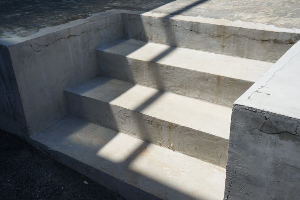 Poured Steps Installation in San Clemente