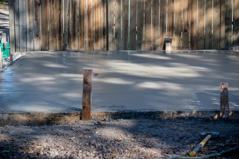 Barn Pad Installation